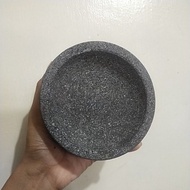 12cm river stone mini mortar and pestle set