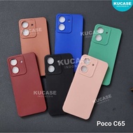 Case poco C65 Case Pro Camera Macaron softcase Color poco C65