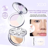 XIXI 3-Color Face Powder oil control Waterproof Powder Face loose setting pressed powder