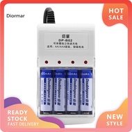 DIO AA/AAA Rechargeable Battery Anti-oxidation High Capacity Large Battery Capacity Smart Battery Charger Set for Toys