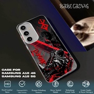 CASE SAMSUNG A15 4G / 5G CASING HANDPHONE SAMSUNG A15 4G FEATHER LASER PREMIUM MATTE - FIBER MOTIF -