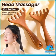 AY 6-Claws Head Massager Meridian Dredging Head Scalp Massager Scraper Massage Comb