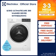 Electrolux EWW8024P3WC 8/5kg UltimateCare 300 Washer Dryer with 2 Years Warranty