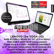 Lenovo 13w Yoga (13) AMD Ryzen 5 5625U 8GB RAM 512GB PCIe 4.0 SSD Touch Screen + Pen + Fingerprint R