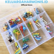 KH Bento Storage Box Bento Skewer FoodPick Box Bento Accessories Multipurpose Divider Case Compartme