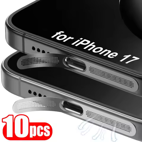 For IPhone 17Pro Metal Speaker Mesh Anti Dust Adhesive Dustproof Net for IPhone 17 Air 17 ProMax Ear