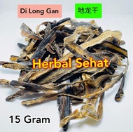 Grade A Di Long 15Gram (Perut Bersih) - Cacing Tanah Kering Lumbricus / cacing kering obat tipes