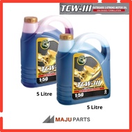 Original Crocodile TCW-3 2T Oil Minyak 2T Mesin Rumput Chainsaw Blower Outboard - 5 Litre