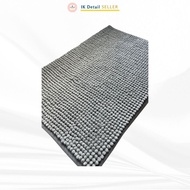 IKEA TOFTBO Toto Bathroom Mat Doormat 40x60 Cm. Water Absorption Machine Washable Gray-White/Beige (