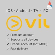 (24/7 Fast) Viu Premium Account Malaysia Ad-Free Multi-Device Login with Early Episode Access Smart 