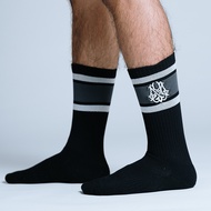 Nick Automatic X Highminds Collaboration Volume 2 "Overtime" Black Socks