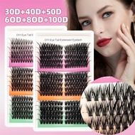 15 row 3D false eyelashes 30/40/50/60/80/100D eyelash extension natural makeup false eyelash tool