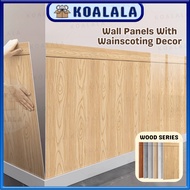 Modern 3D Wood Foam Wallpaper Wood Foam Wallpaper Dinding Wood Wall Ceiling Bedroom Decor Pelekat Wa