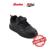 BATA B-First Kasut Sekolah Hitam Sekolah Rendah FULL PVC WATERPROOF | PRIMARY BLACK SCHOOL SHOES FULL PVC 389-6810