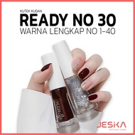 Kutek kuku kudan water based kutek healthy nail art 10 ml  nail polish encounter glitter glossy warn