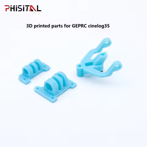 PHISITAL 3D Printed TPU Gopro Camera Mount Support Bracket Tbs Crossfire T antenna for GEPRC CineLog