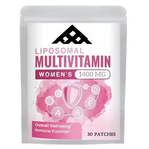 30 Patches Liposomal Multivitamin For Women Transdermal Patches For Hair, Skin, & Nails, Bone Health