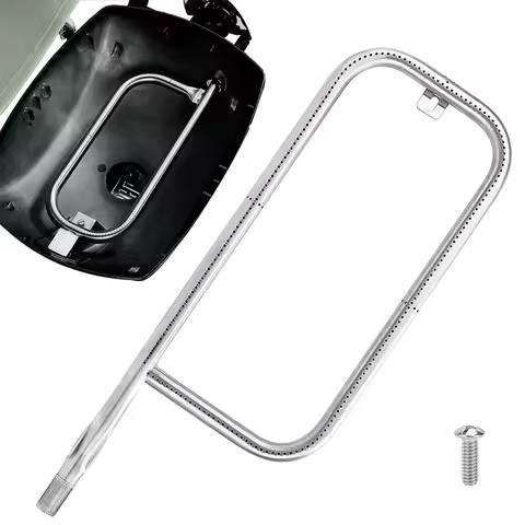 17Inch Grill Burner Replacement 304 Stainless Steel Burner Tube Replacement for Weber Q200/Q220/Q200