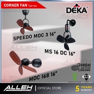 DEKA CORNER FAN SPEEDO MDC 3 /MS 16 DC/MDC168 16” Stylish Wall Fan DC Kipas Dinding /Kipas Siling-3 