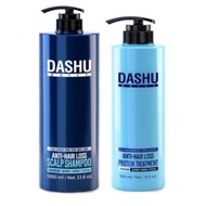 DASHU anti hair loss scalp shampoo 1000ml + anti hair loss protein treatment