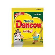 Nestle Dancow Fortigro Instant Susu Powder Sachet  Vanilla /  Chocolate 26 Gram