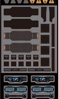 Diaclone 戴亞克隆 da-80 用 改裝貼 P