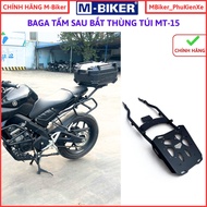 Baga mt15, rear bag mt15, genuine mbiker motorcycle accessories