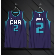 CHARLOTTE HORNETS LAMELLO BALL #2 JERSEY | FULL SUBLIMATION JERSEY | LAMELO BALL JERSEY