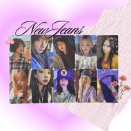 ⋆˚✿˖°𝓛𝓞𝓞𝓢𝓔 𝓘𝓣𝓔𝓜°˖✿˚⋆ OFFICIAL NEWJEANS SUPERNATURAL WEVERSE ALBUM VERSION PHOTOCARDS HANNI HAERIN MI