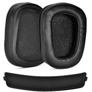 1Pair Foam Ear Pads Cushion Leather Earpad for Logitech G933 G935 G633 / G 933 G 935 G 633 Artemis H