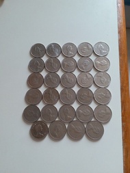 香港:前殖民地:(少1元硬幣):女皇頭:全部:1979年:(大平賣):共29個