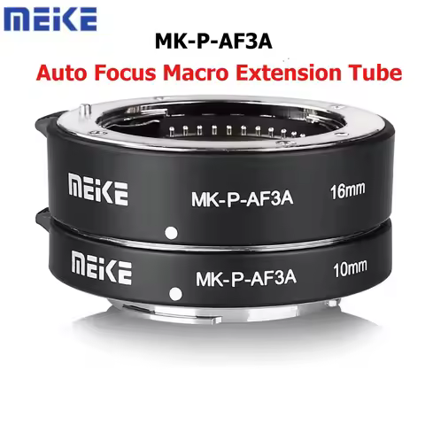 Meike MK-P-AF3A Auto Focus Macro Extension Tube Ring for Olympus Panasonic M4/3 Mount GX7 GX8 GX80 G