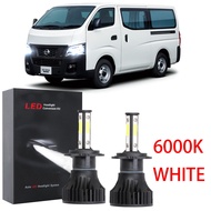 For Nissan Urvan E26 NV350 2018 2019 2020 2021 2022 (Car Headlamp HeadLight Bulb) -1 Pair WHITE 12-3