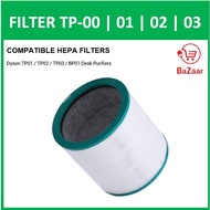 Compatible EVO Filter For Dyson Pure Cool Purifying Fans TP00 TP01 TP02 TP03 AM11 BP01