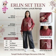 2808 ERLIN SET TEEN by AMELiA KIDS FASHION NOVIISTUFF/