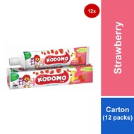 [Carton Deal] Kodomo Children Toothpaste Strawberry 80g x12s