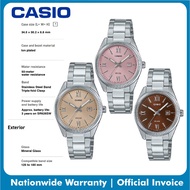 Casio Analog LTP-1302DD Silver Stainless Steel Woman Watch