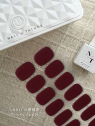 心機蘋果 Tricky Apple LN011 -單色光療凝膠指甲貼 需照燈