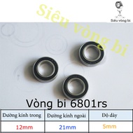 Bearing - Bearing code 6801rs - Standard 12*21*5mm