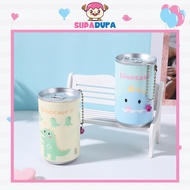 30Pcs Baby Wet Wipes Cleaning Wet Tissue Cartoon Tin Bottle Wet Tissue Portable Tissue Can Easy To C