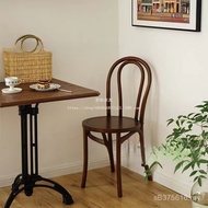 Medieval Dessert No. 18 Chair Western Restaurant Mengfan Retro B & B Dining Chair Solid Wood Niteso 