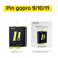 pin gopro 9 10 11 phụ kiện pin chính hãng telesin gopro 9 10 11