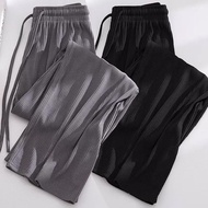 Fs Live B1G1 Korean Women's Long Culottes High Waist Rib Knit Stretch