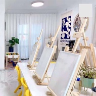 Desktop Easel Wooden Sketch Painting Easel Foldable Desktop Small Easel Multifunctional Adjustable D