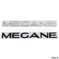 MEGANE Logo - Suitable for Renault Megane Word Emblem Car Model Modification Logo Trunk English Meta