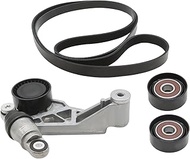 90K-39415 Complete Belt Tensioner Serpentine Kit Compatible with Wrangler JK 2012-2018 3.6L 90K39415