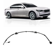 yohooo Heated Windshield Washer Nozzle 61667202027 ABS Black Wiper Jet for 7 Series F01 F04 2008 to 