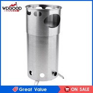 Wdggood gió Lò đốt dùng củi than Burner cho nấu ăn ngoài trời cắm trại dã ngoại