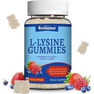 1,000mg L-L-Lysine Jelly, Chewable LL-60 Capsules for Immune Support, Support Collagen Formation, Ve