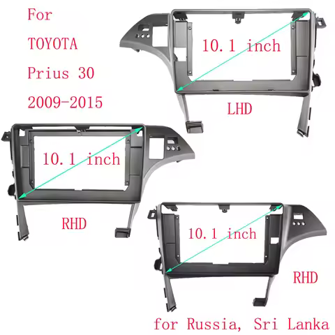 For RUSSIAN TOYOTA Prius 30 2009-2015 10.1" Car Radio Head Unit Android Stereo MP5 GPS Player 2 Din